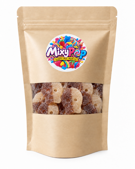 BUBS Cool Cola Skalle – Cola Acidulé