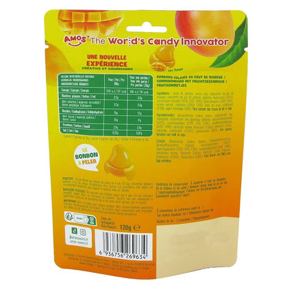 Bonbons à peler AMOS Peelerz Mangue