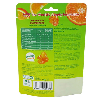 Bonbons à peler AMOS Peelerz Orange