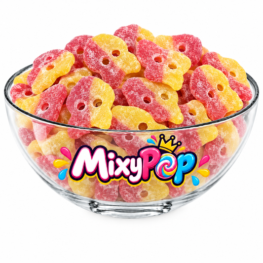 BUBS Lemon Raspberry Skalle – Citron Framboise Acidulé