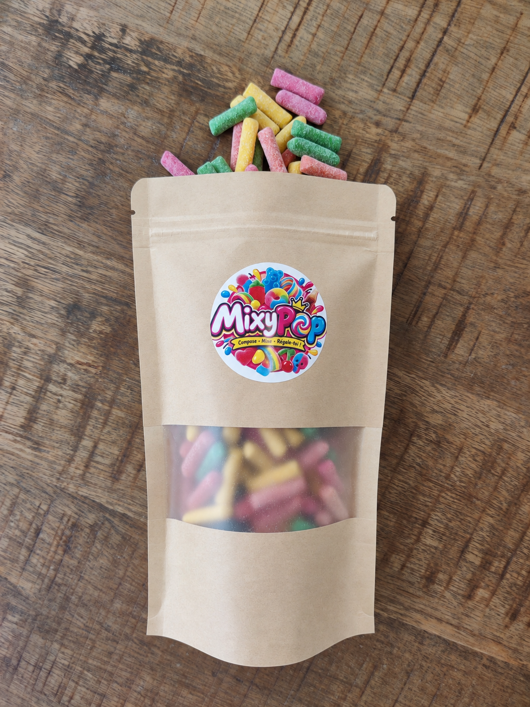 Hitschies acidulés – assortiment de saveurs fruitées