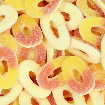 Trolli Anneaux Pêche – 250 g, 500 g ou 1 kg
