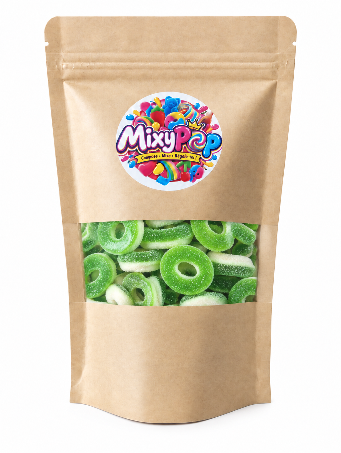 Trolli Anneaux Pomme – 250 g, 500 g ou 1 kg
