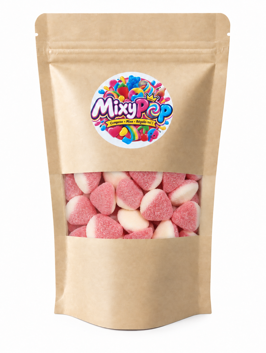 Trolli Kiss Fraise – 250 g, 500 g ou 1 kg