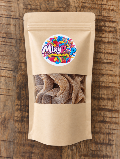Bonbons Bandos Cola en longs rubans acidulés