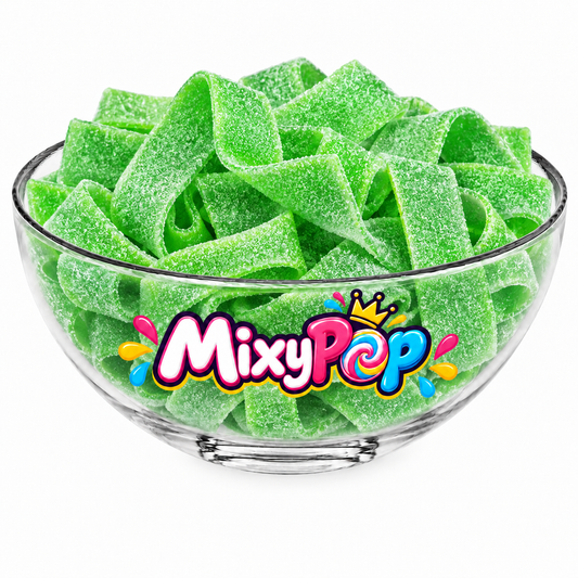 Bandos Pomme acidulés – Bonbons en ruban – 200 g ou 500 g